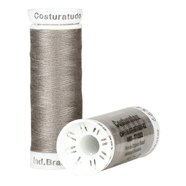 LINHA COSTURA COSTURATEX BRANCO/ PRETO/ CINZAS